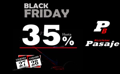 El Black Friday llega a Bicicletas Pasaje 