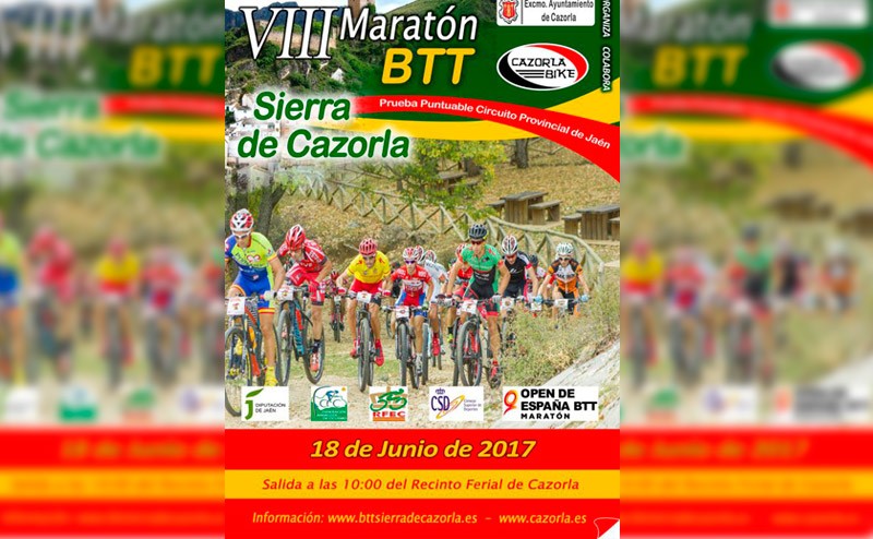 El BTT maratón vuelve a Cazorla el 18 de Junio