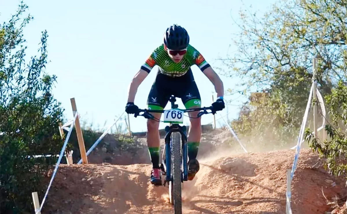 El cadete David Vizcaíno gana en Abrantes y es líder del BTT olímpico de la Copa de Portugal