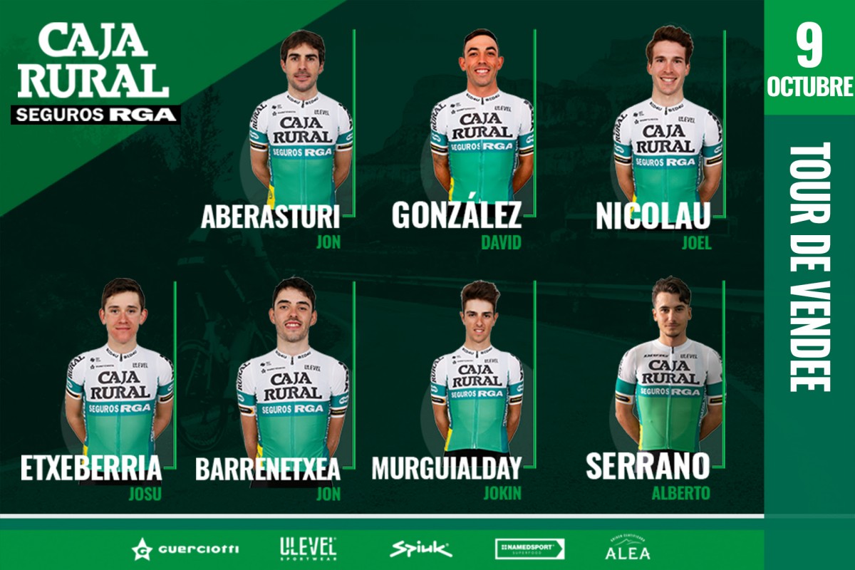 El Caja Rural-Seguros RGA cierra la temporada 2021 en el Tour de Vendée El Caja Rural-Seguros RGA cierra la temporada 2021 en el Tour de Vendée