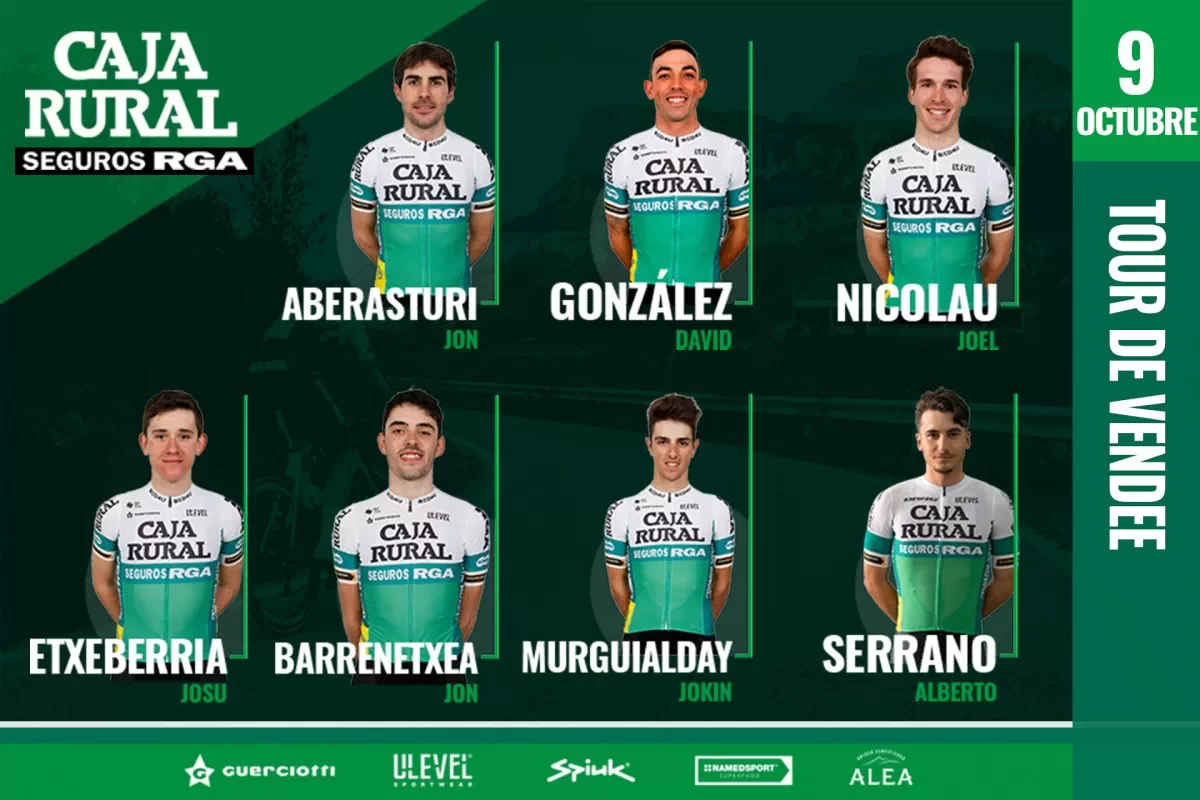 El Caja Rural-Seguros RGA cierra la temporada 2021 en el Tour de Vendée