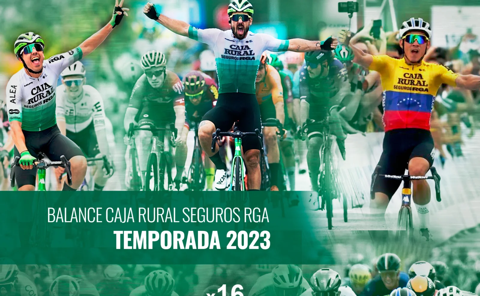 El Caja Rural-Seguros RGA completa una gran temporada 2023