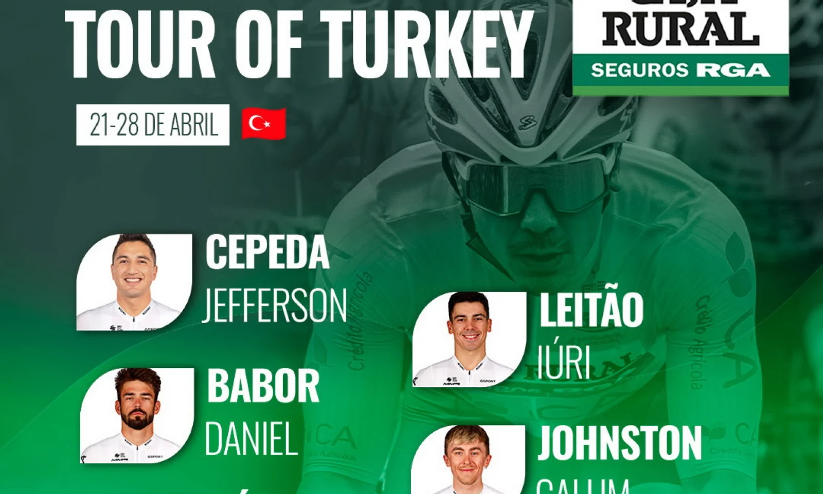 El Caja Rural-Seguros RGA estará en el Tour de Turquía 2024