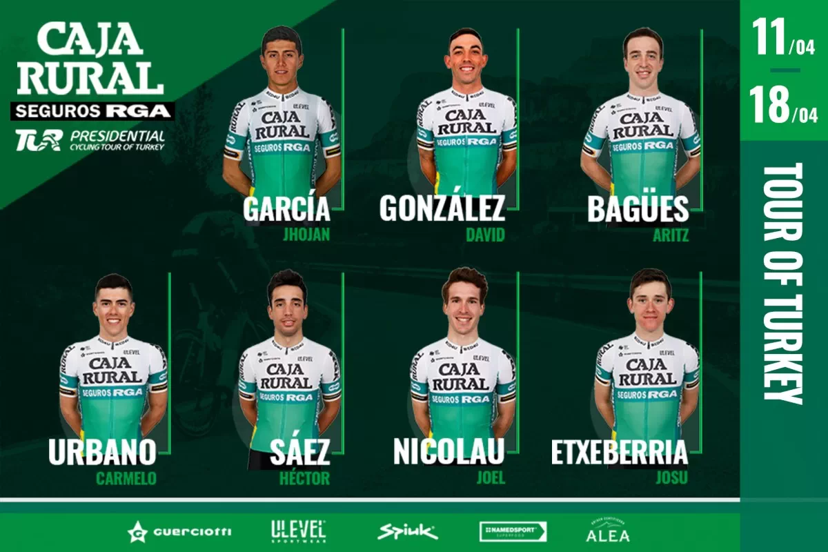 El Caja Rural-Seguros RGA viaja con ambición al Tour of Turkey