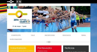 El Campeonato del Mundo de Duatlón de Pontevedra ya tiene web