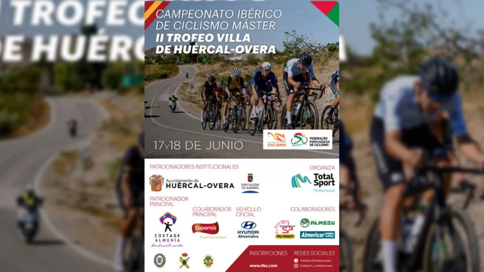 El Campeonato Ibérico de ciclismo Máster abre inscripciones