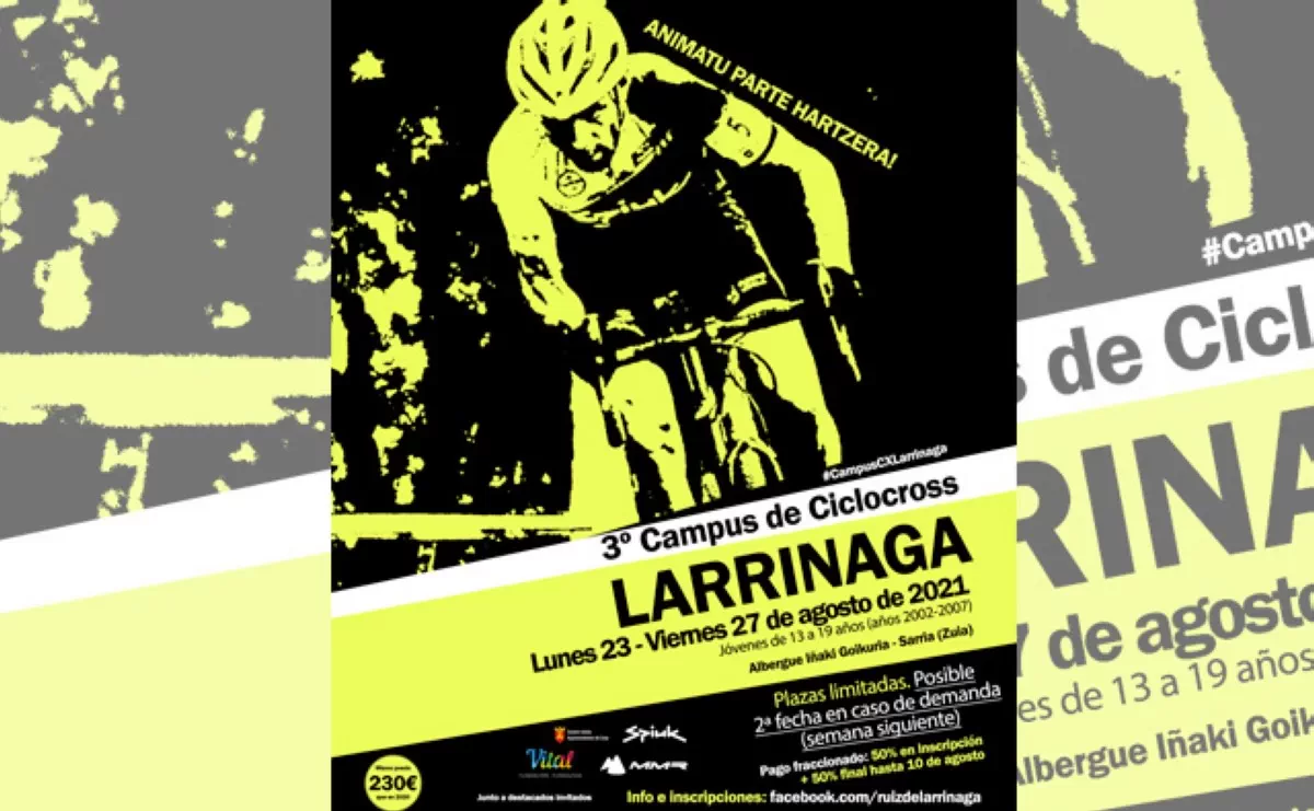 El Campus CX Larrinaga regresa del 23 al 27 de agosto