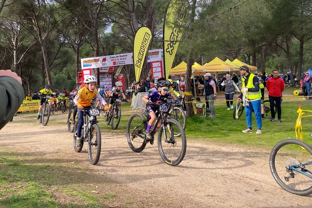 El ciclismo base brilla en San Martín de Valdeiglesias con la X-Sauce Series 2026