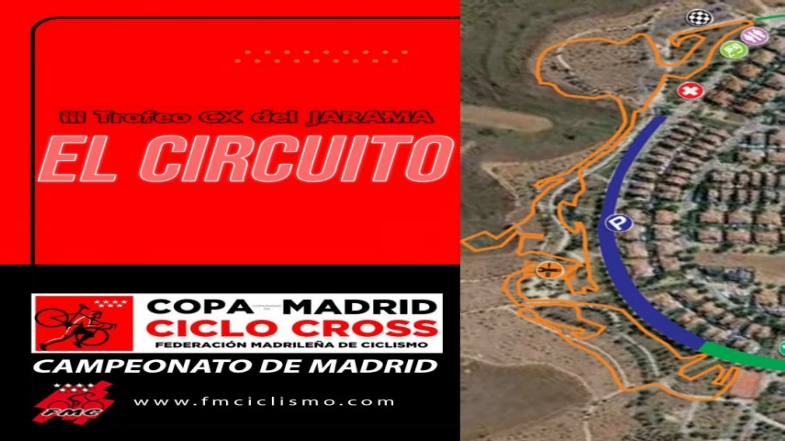 El circuito Mirador del Este de CX Jarama echará a rodar el ciclocross en Madrid