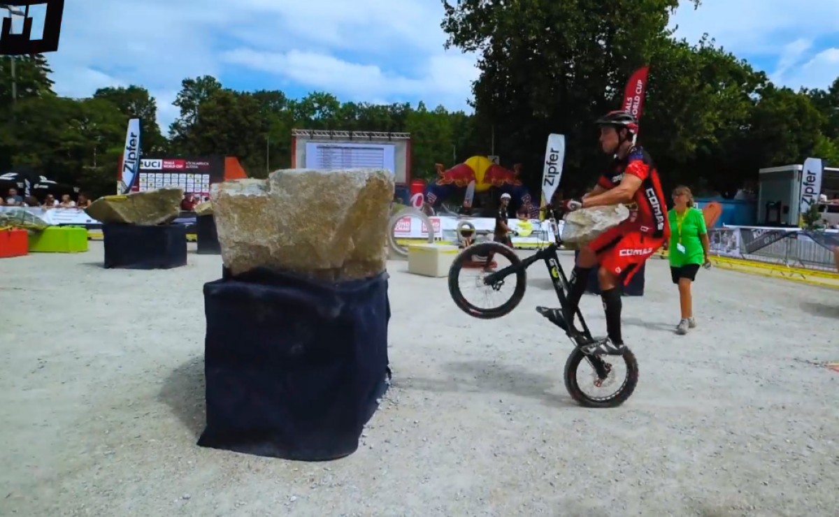 El Comas Trial en el campeonato de Europa 208