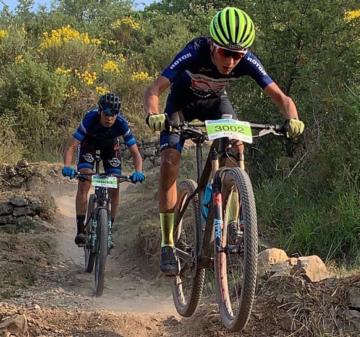 El corredor del Primaflor-Mondraker-Rotor Francesc Barber lidera la Copa de Francia