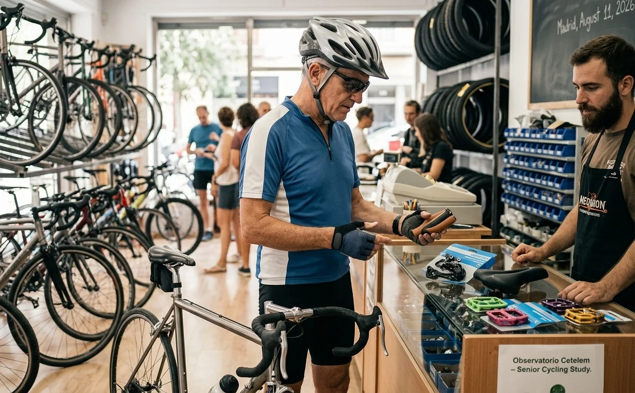 El desplome del gasto en los ciclistas mayores de 55 años sacude a las tiendas de bicicletas