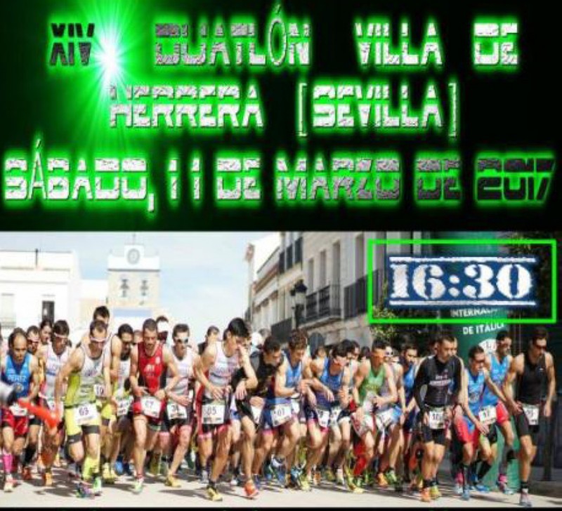 El Duatlón Villa de Herrera este sabado