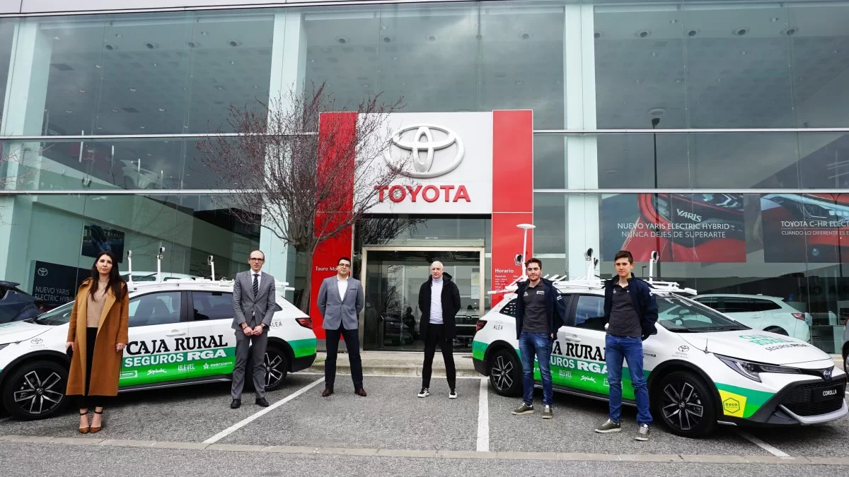 El equipo Caja Rural-Seguros RGA 2021 más sostenible gracias a su colaboración con Toyota España