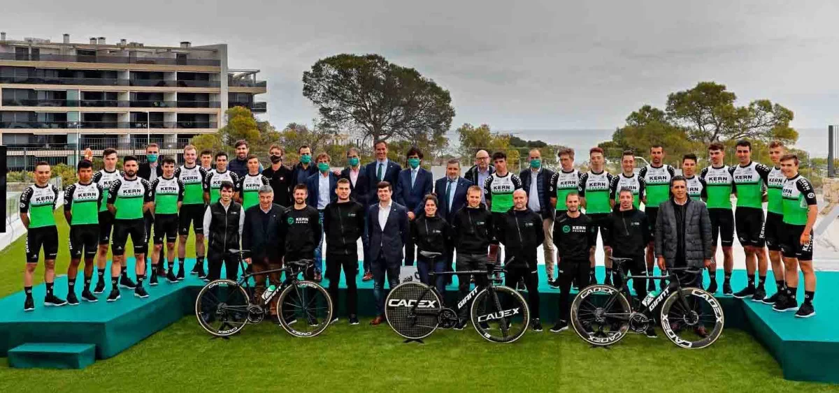 El equipo Kern Pharma presenta su proyecto ciclista para la temporada 2021