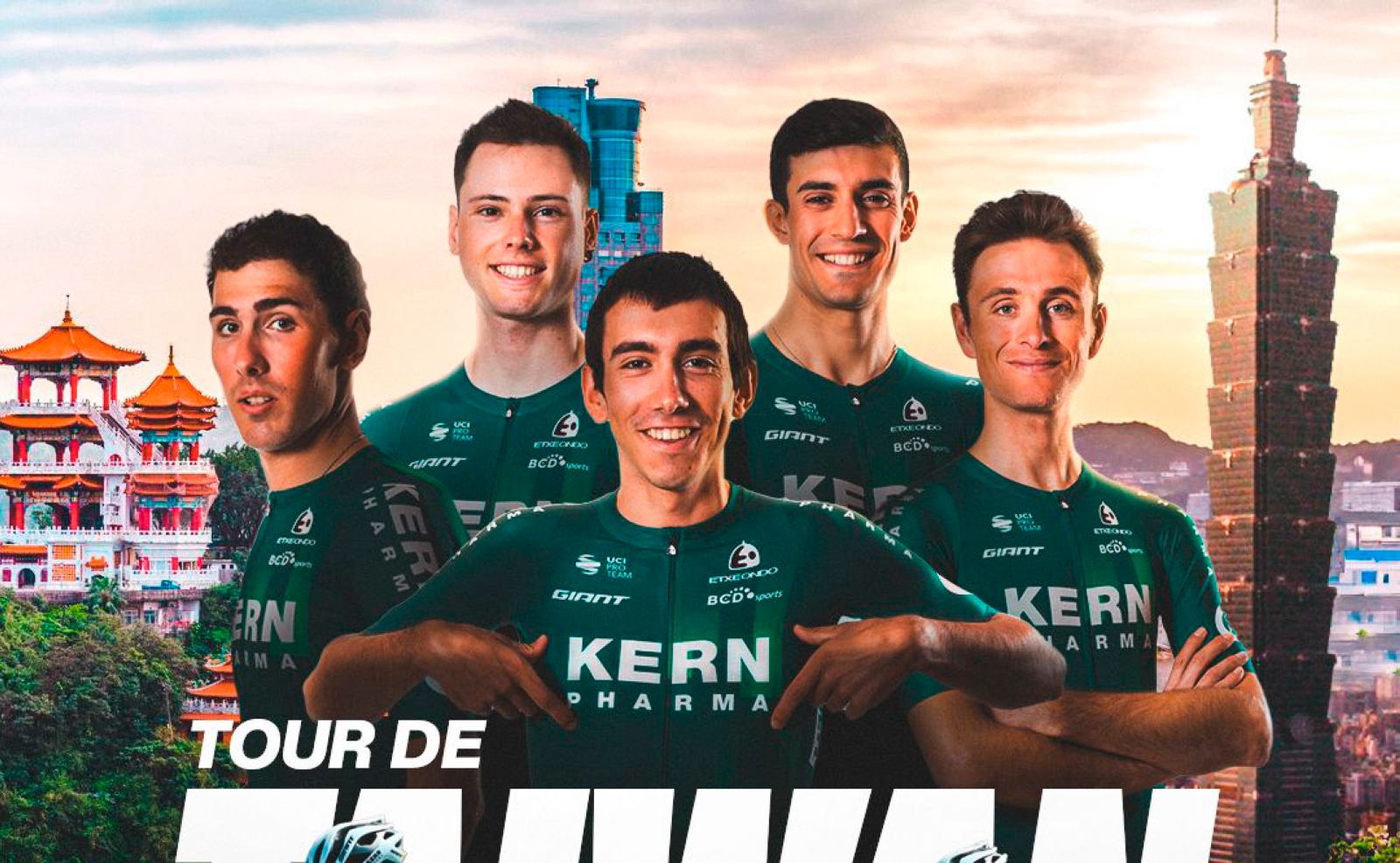 El Equipo Kern Pharma regresa al Tour de Taiwan