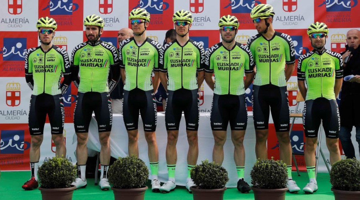 El Euskadi-Murias preparado para debutar en el World Tour