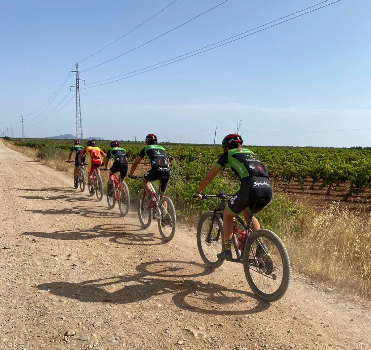 El Extremadura-Ecopilas preparado para los Campeonatos de España de MTB 2020