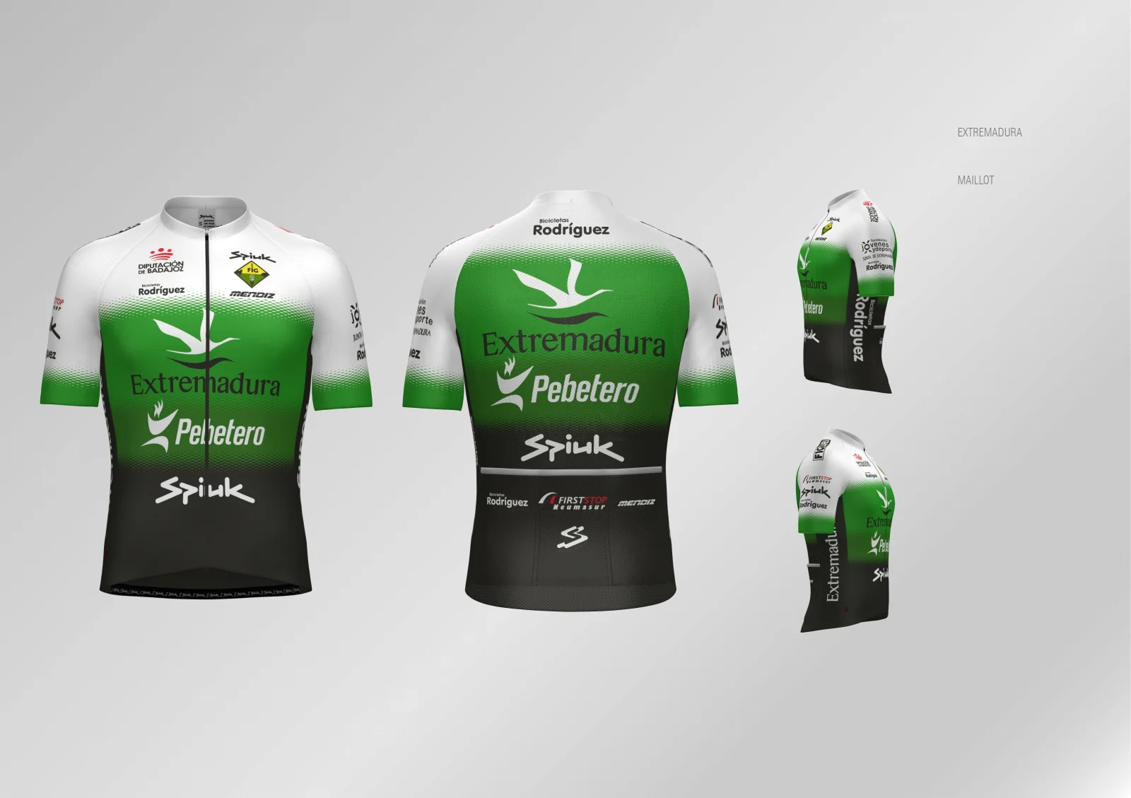 El Extremadura Pebetero presenta su nueva equipación con diseño Spiuk