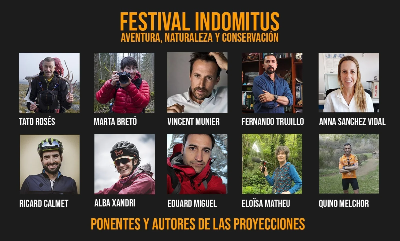 El Festival INDOMITUS  de aventura, naturaleza y conservación regresa a Barcelona el 25 de abril