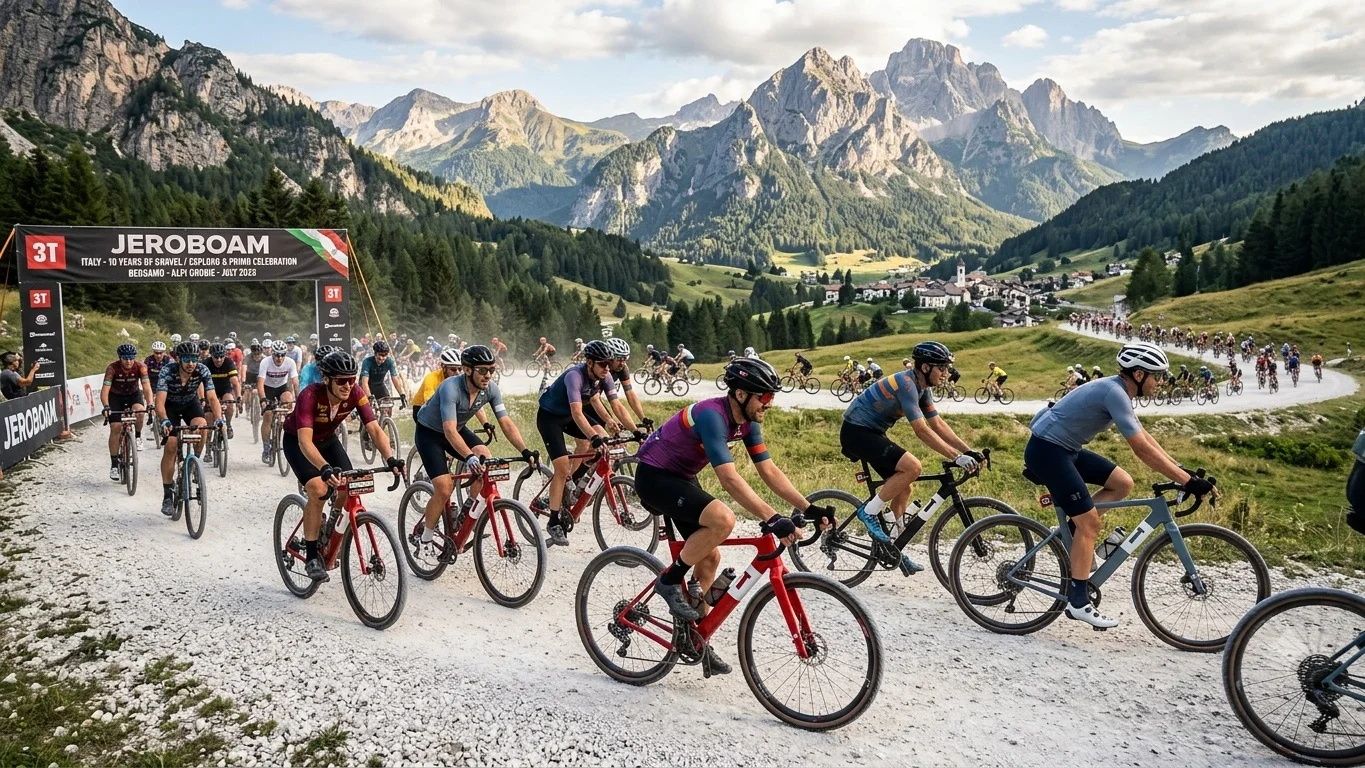 El festival Jeroboam reúne en Bergamo a la comunidad que creyó en el gravel aero