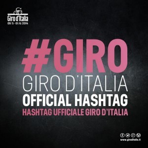 El Giro ya tiene hastag oficial