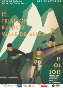 El I Triatlón Blanco Valle de Aller-Copa Trangoworld este domingo