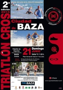 El II Triatlón Cros Ciudad de Baza, cierra inscripciones