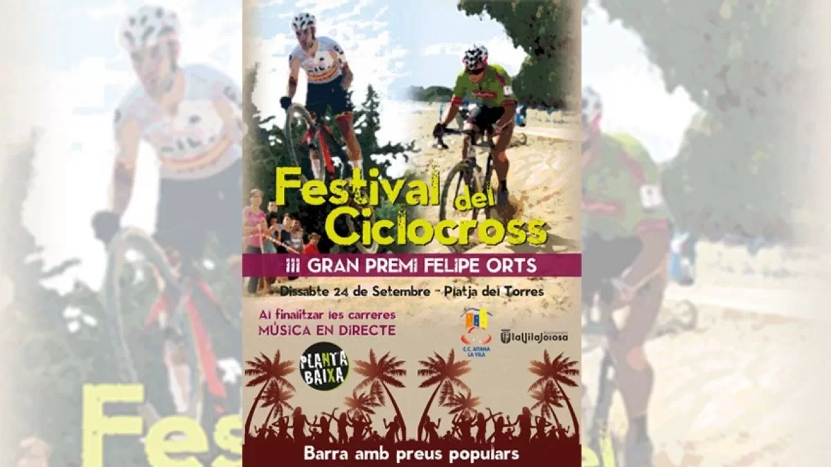 El III Gran Premi Felipe Orts abre la temporada de ciclocross en la Comunidad Valenciana