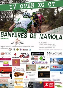 El IV Open BTT XC Banyeres de Mariola el 8 de Marzo