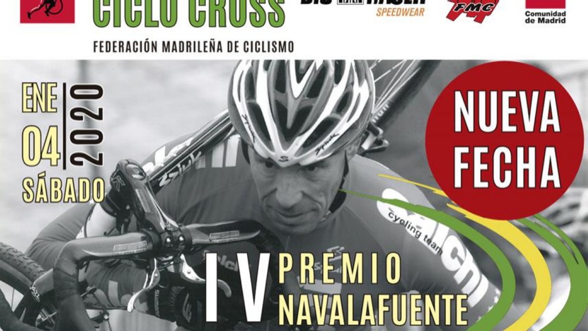 El IV Premio Navalafuente de ciclocross cierra la Copa Comunidad de Madrid