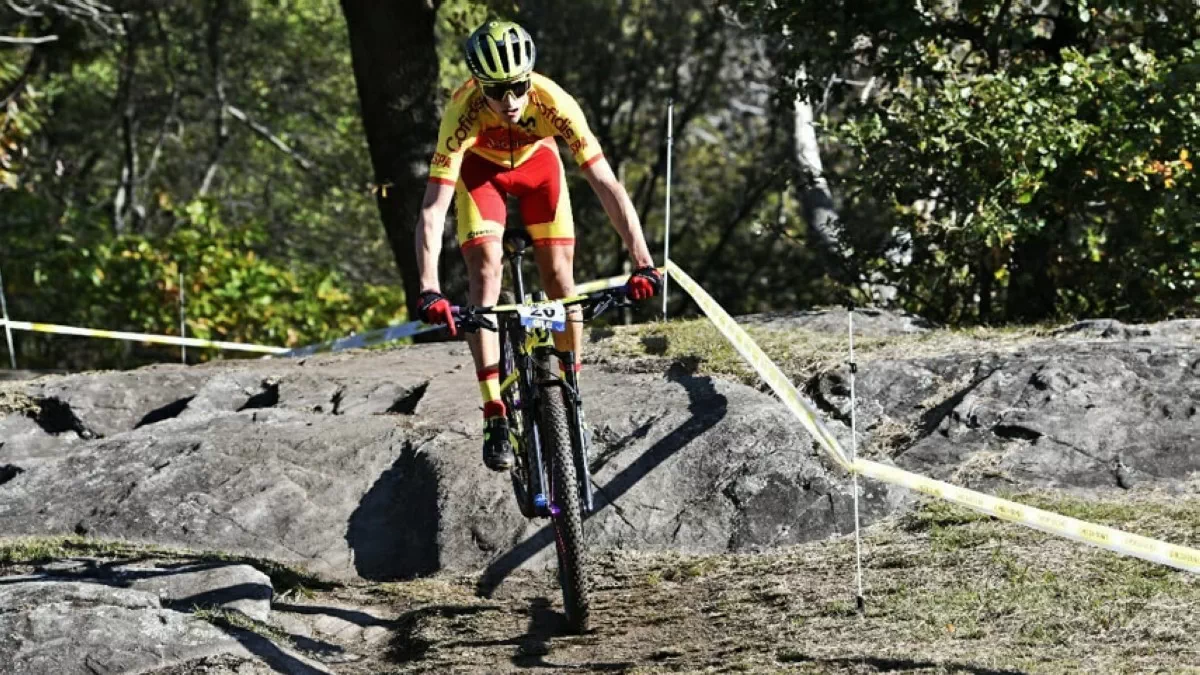 El junior Alberto Barroso finaliza undécimo el Europeo de MTB XCO de Suiza