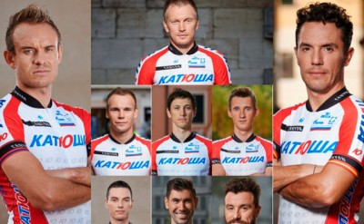 El Katusha Team preparado para afrontar el Tour de Francia 2014