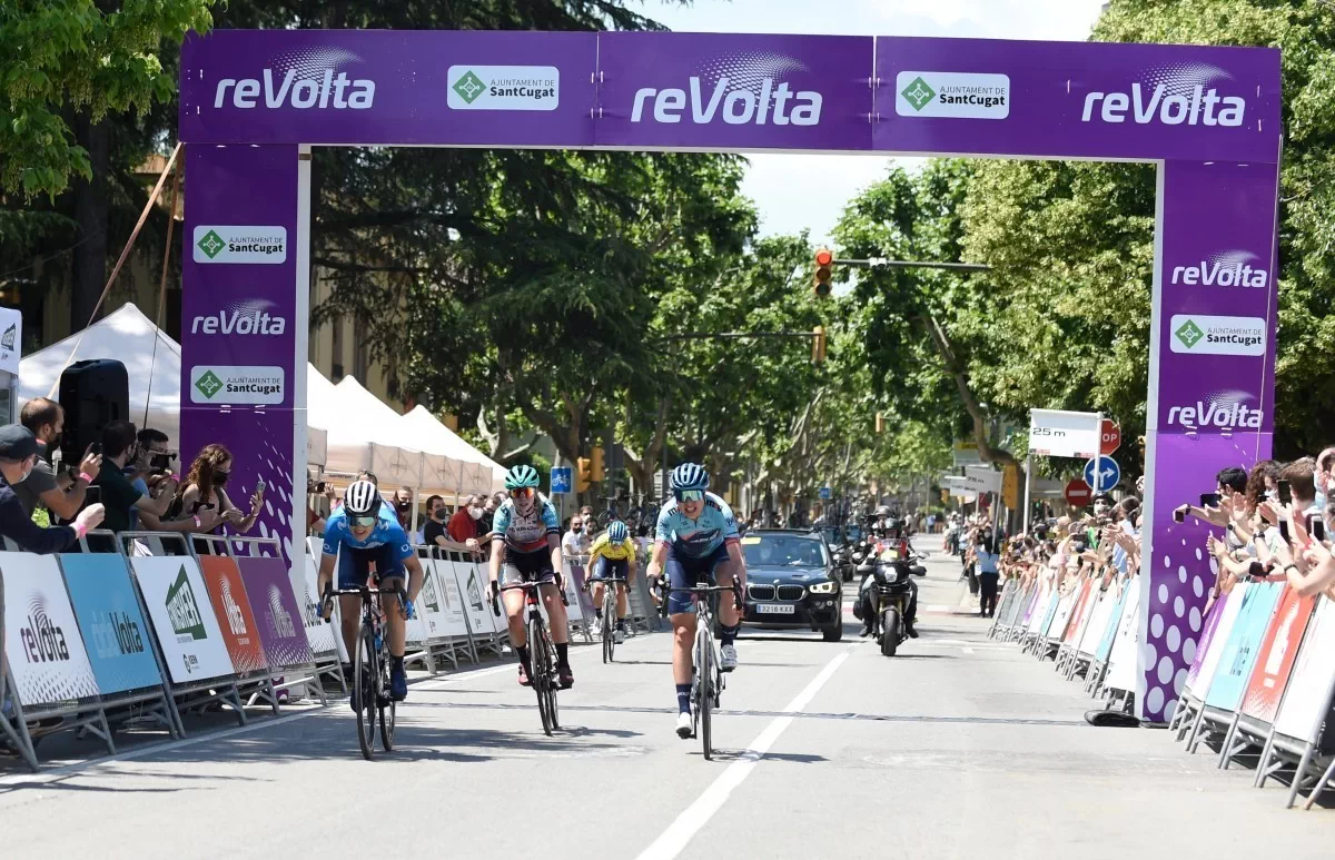 El mejor ciclismo femenino se cita en Sant Cugat del Vallès para la tercera edición de la reVolta