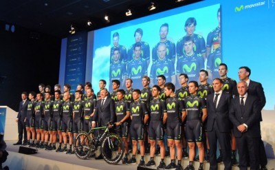 El Movistar Team se presenta mañana en Madrid