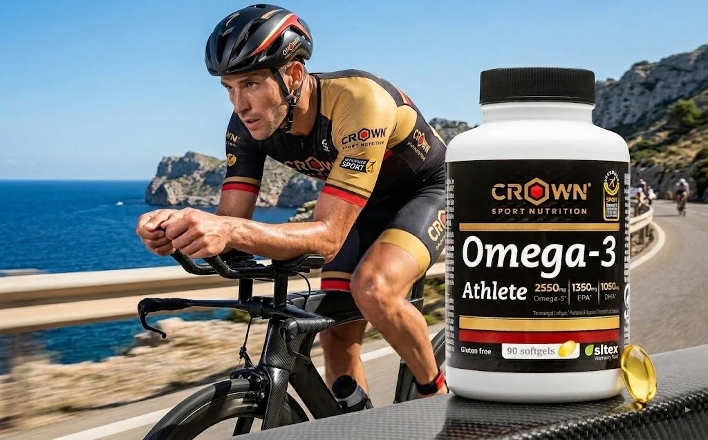 El nuevo Omega-3 Athlete de Crown maximiza la absorción de nutrientes para una recuperación total