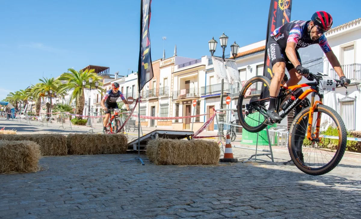 El Primer Reto BTT Capital del Vino celebrado con gran éxito en Bollullos del Condado