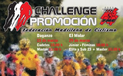 El próximo 15 de Marzo vuelven las Challenges madrileñas