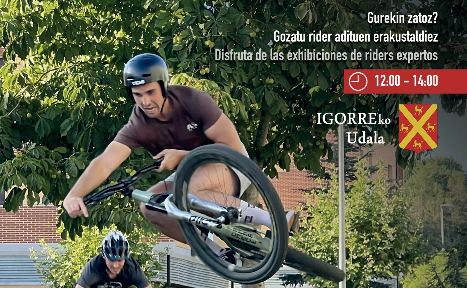 El Pump Track de Igorre se llenará de acción para su inauguración este próximo sábado