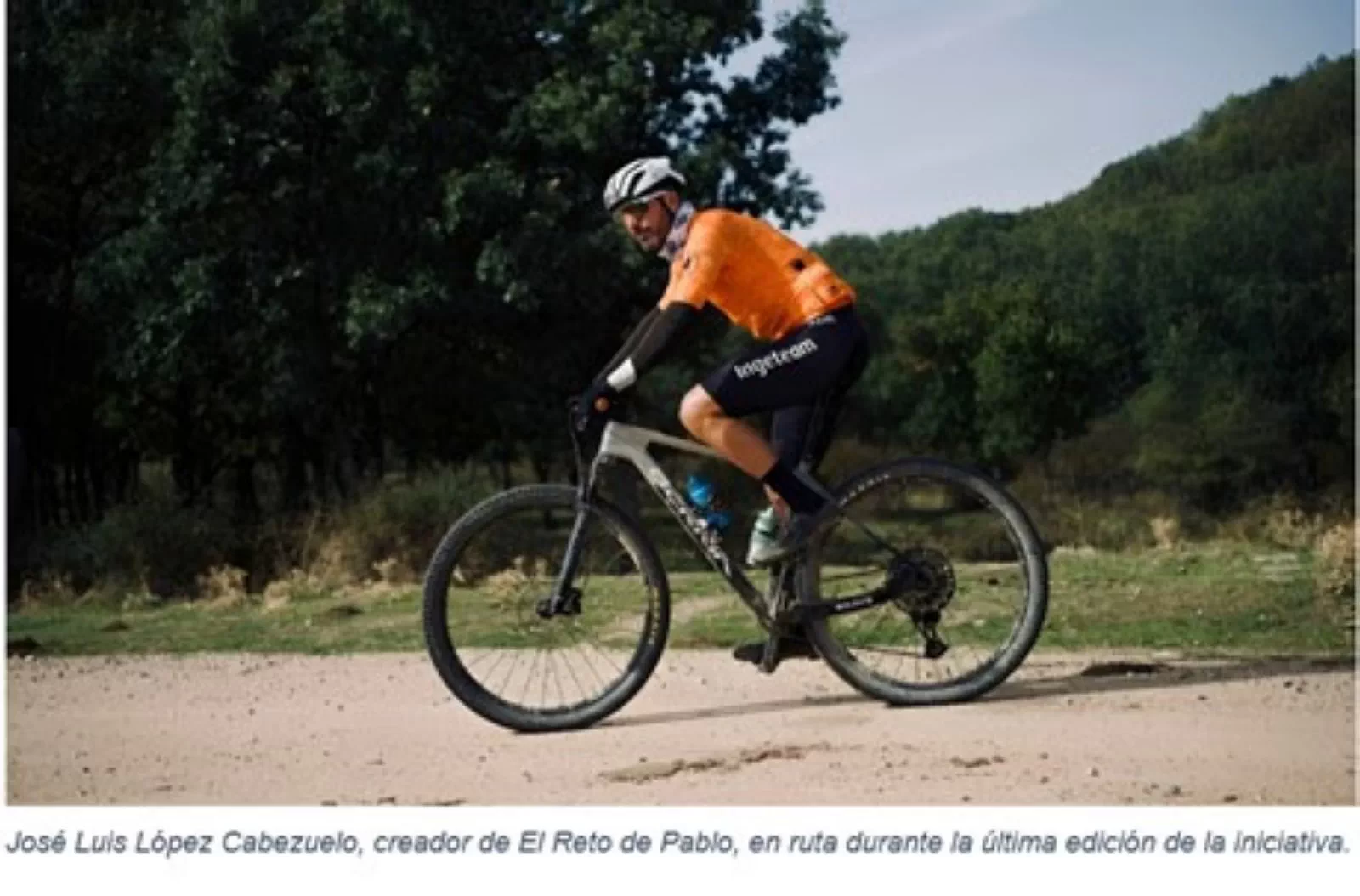 El Reto de Pablo marca un récord de solidaridad sobre la bicicleta