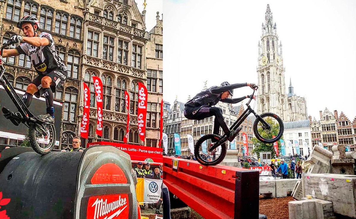 El Team ISB-Comas Trial con los mejores en la Copa del Mundo de Bélgica