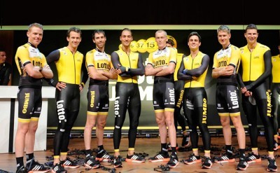 El Team Lotto NL-Jumbo presenta su nueva equipación