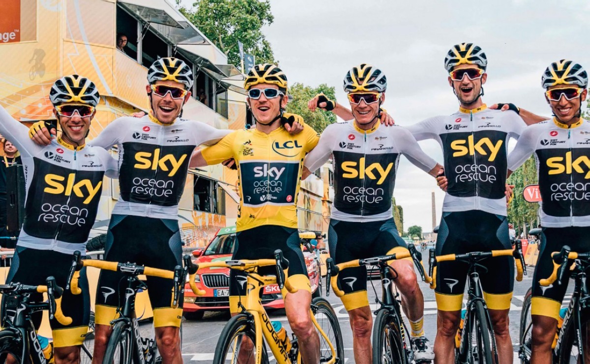 El Team Sky cambia de manos y pasará a ser el INEOS