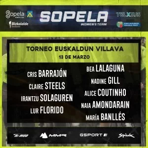 El Torneo Euskaldun continúa en Villava para el Sopela Women Team