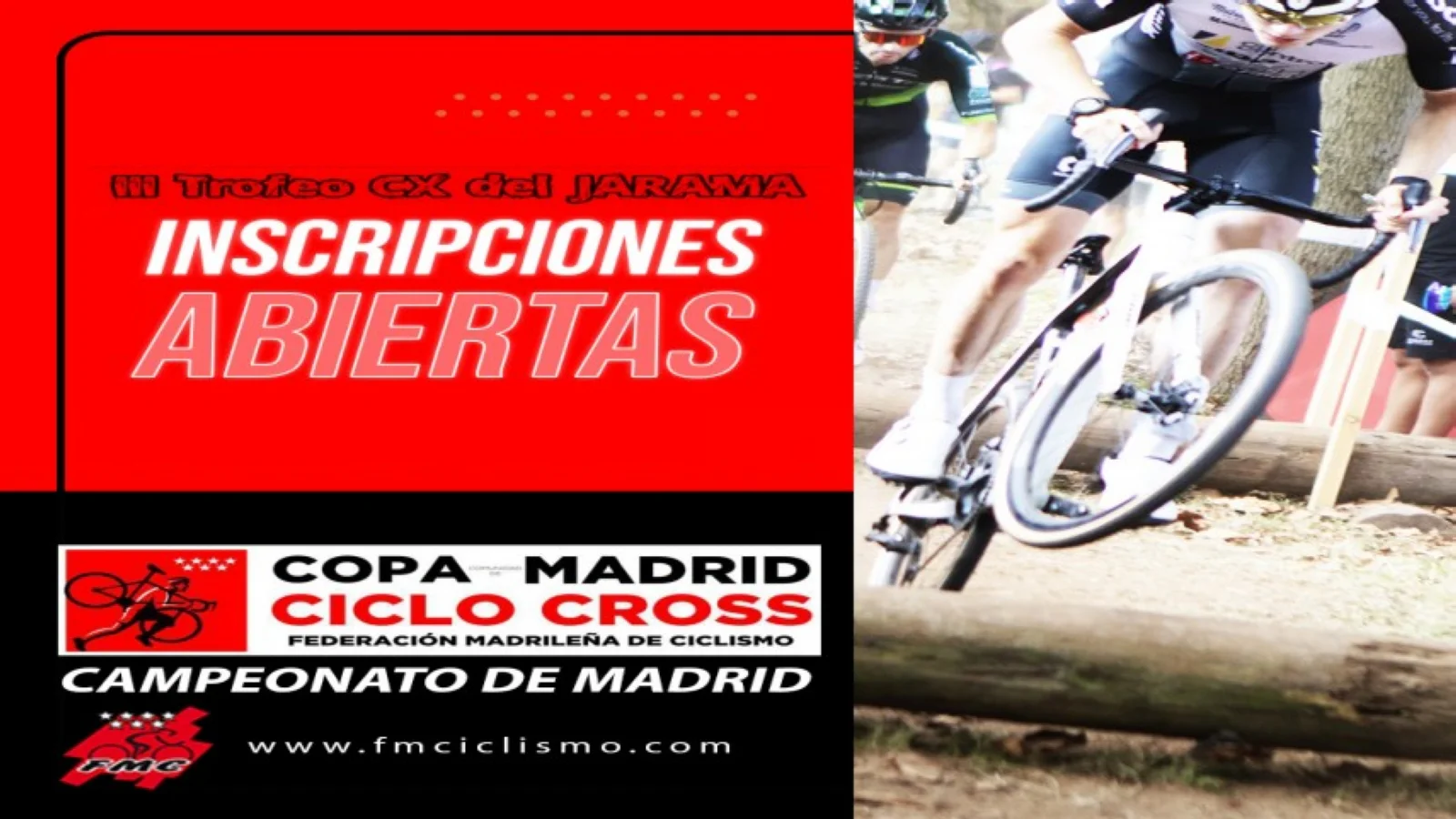 El Trofeo CX Jarama de Paracuellos ya tiene abiertas sus inscripciones