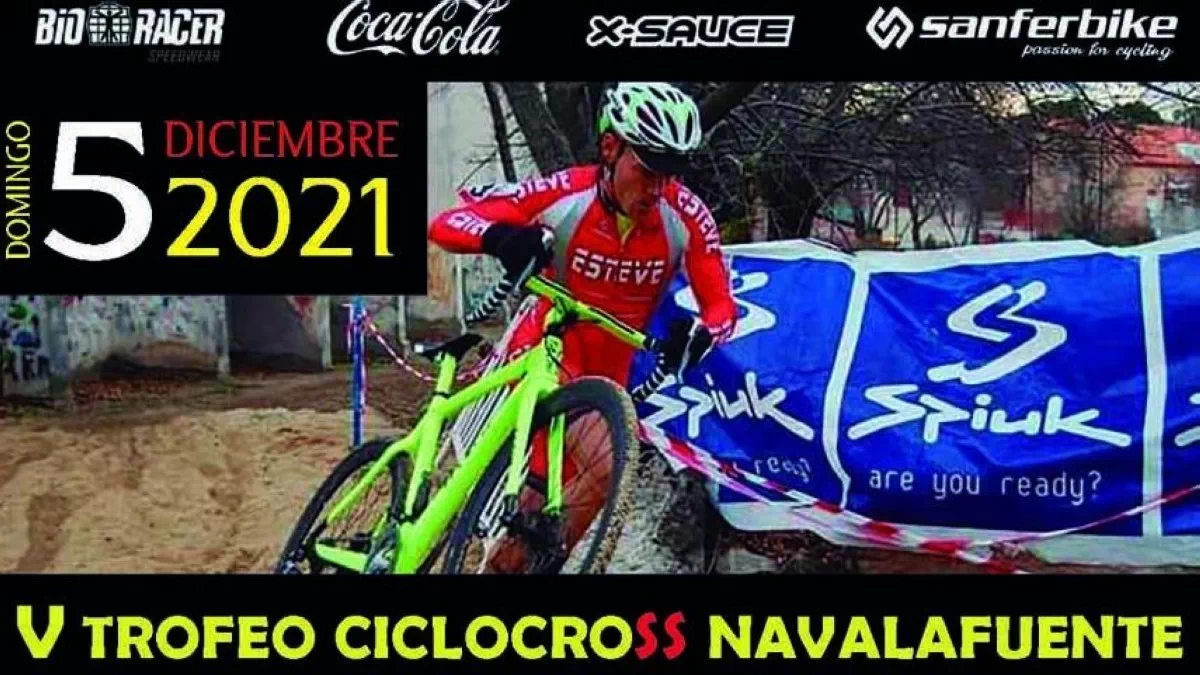 El V Trofeo Ciclocross Navalafuente de ciclocross se celebra este próximo domingo