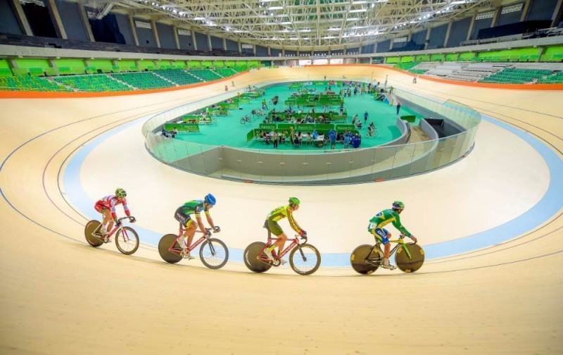 El Velódromo Olímpico de Río está listo para la acción