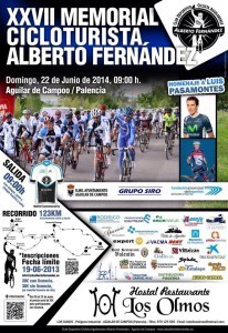 El XXVII Memorial Cicloturista Alberto Fernández este domingo