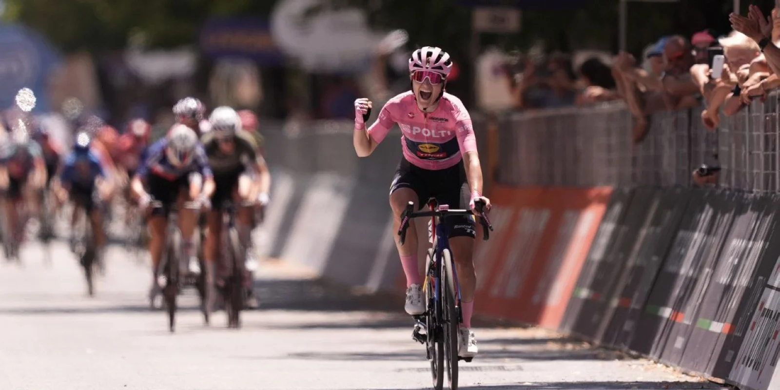 Elisa Longo ganadora final del Giro de Italia Women 2024 superando a Lotte Kopecky