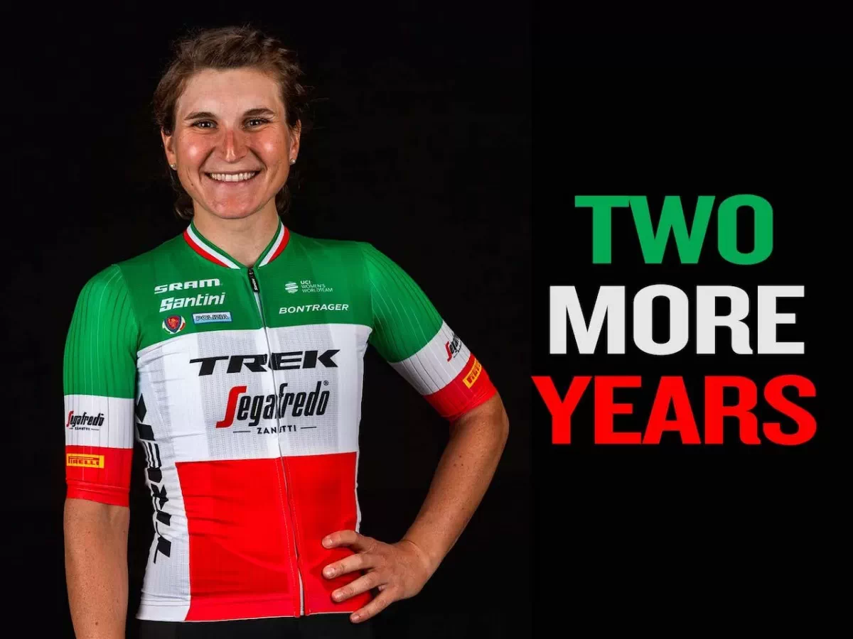 Elisa Longo seguirá dos años más con el Trek - Segafredo